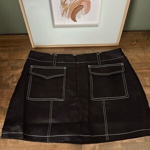 Dissh Dimitra Linen Cargo Skort
